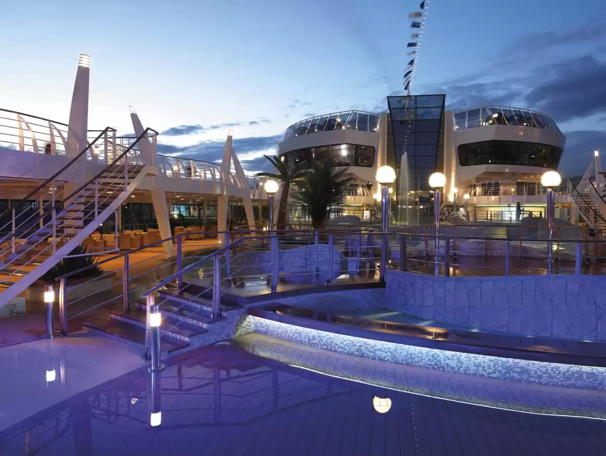 Il MSC Fantasia :  cabine 57