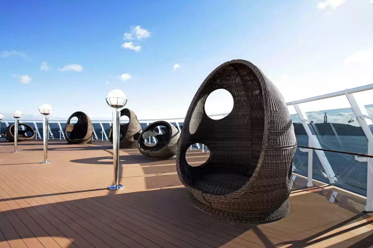 Il MSC Fantasia :  cabine 73