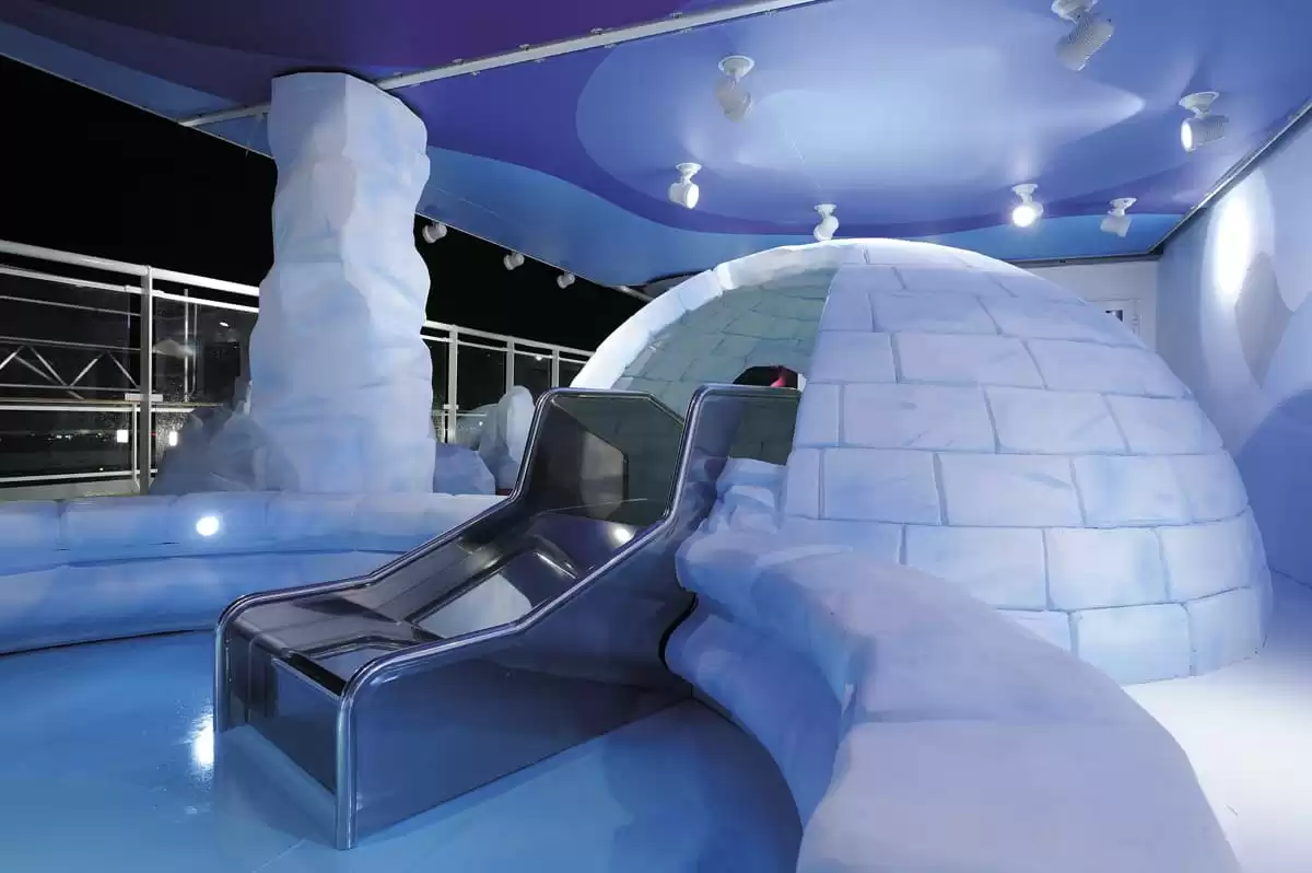 Il MSC Fantasia :  cabine 163