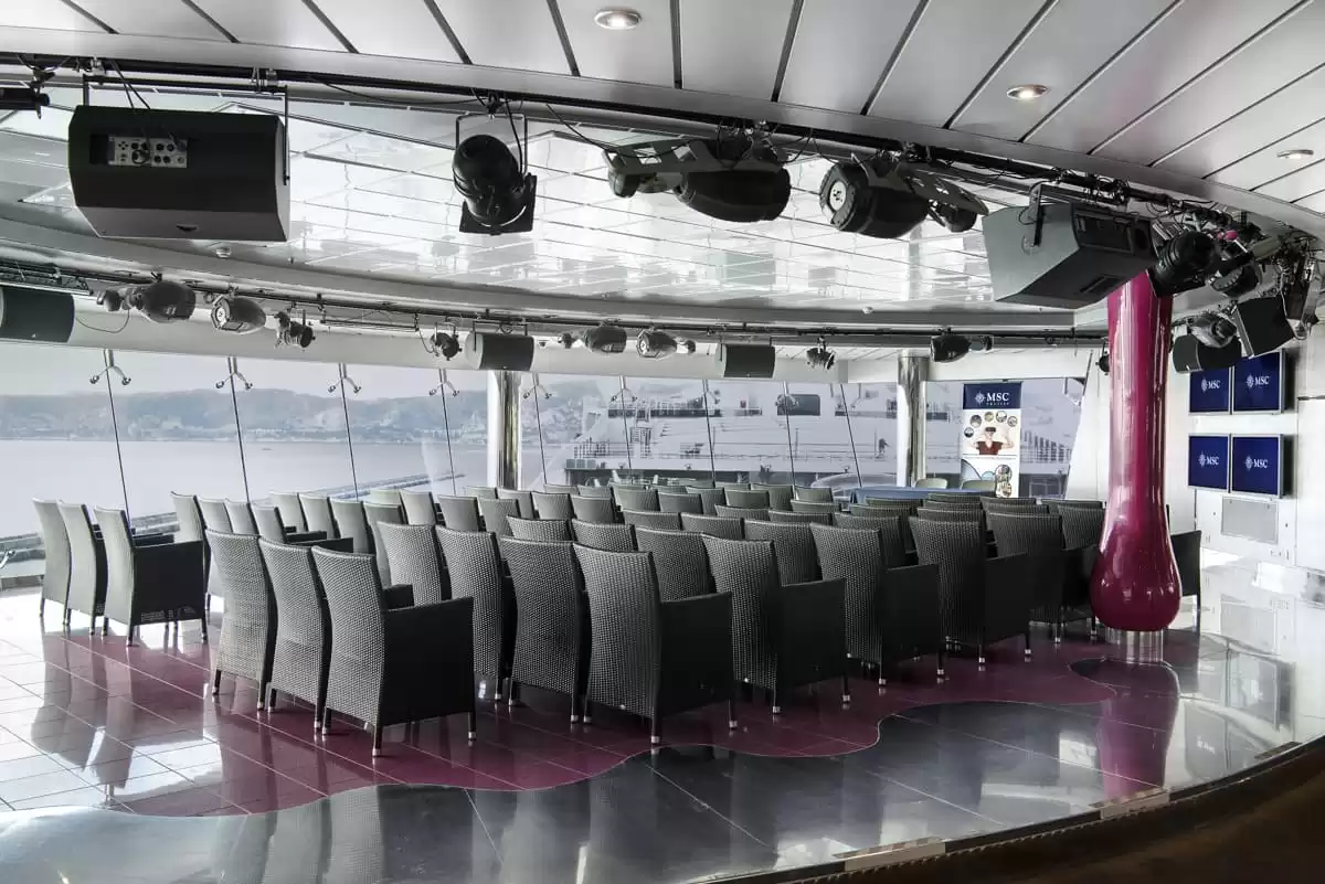 Il MSC Fantasia :  cabine 201