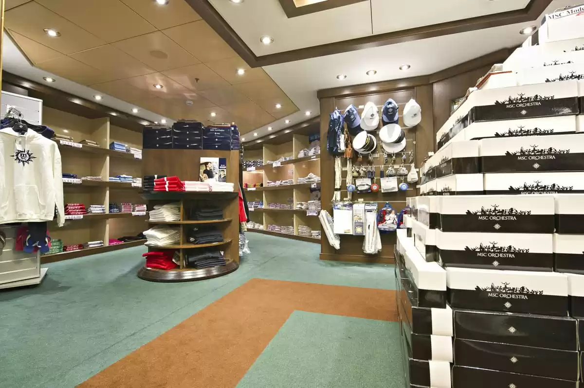 Il MSC Orchestra :  cabine 44