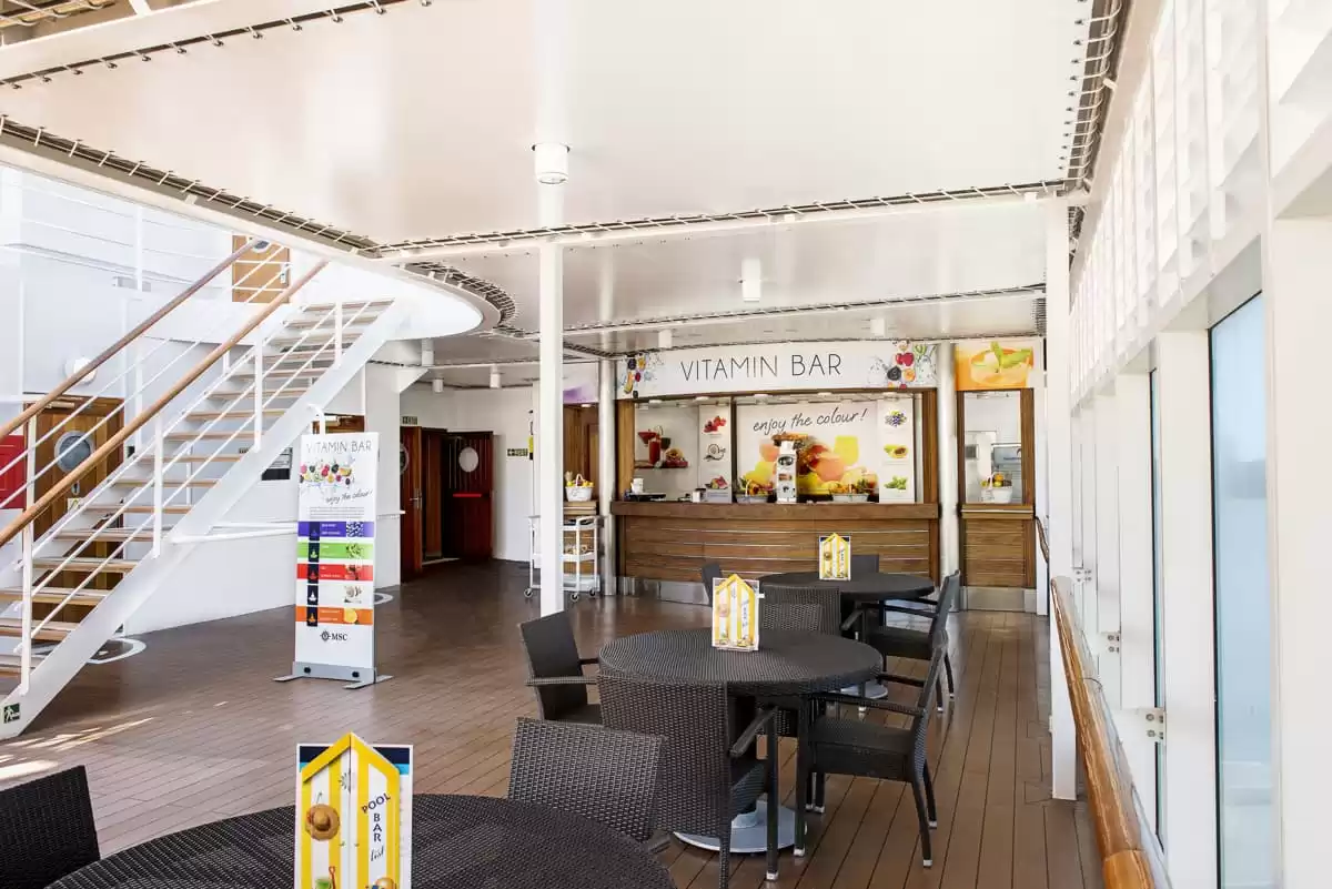 Il MSC Sinfonia :  cabine 22