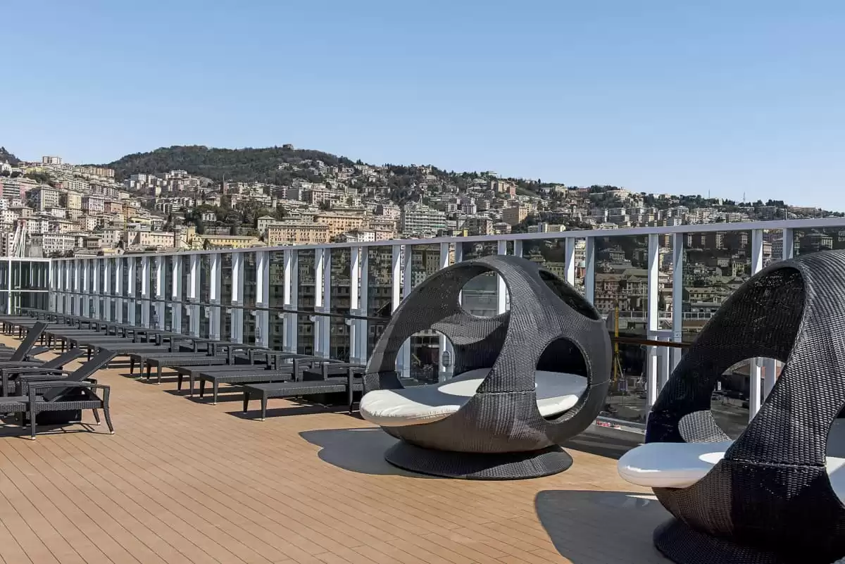 Il MSC Sinfonia :  cabine 35