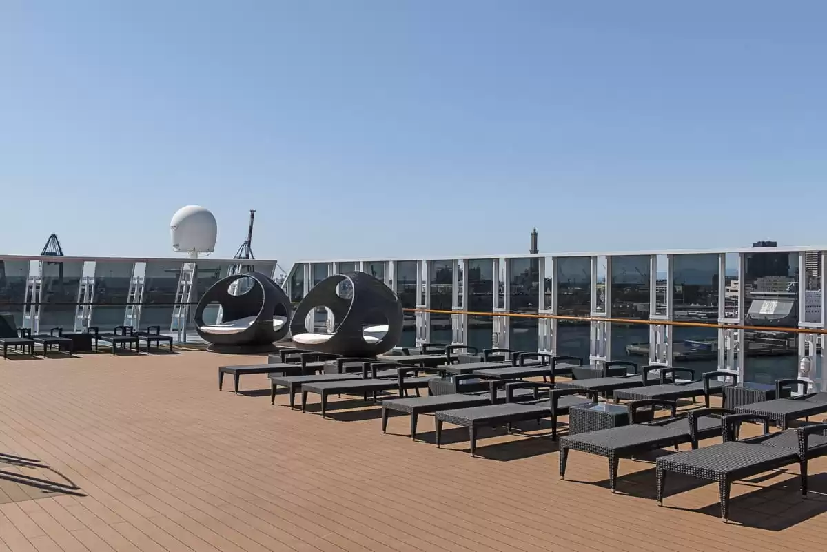 Il MSC Sinfonia :  cabine 36