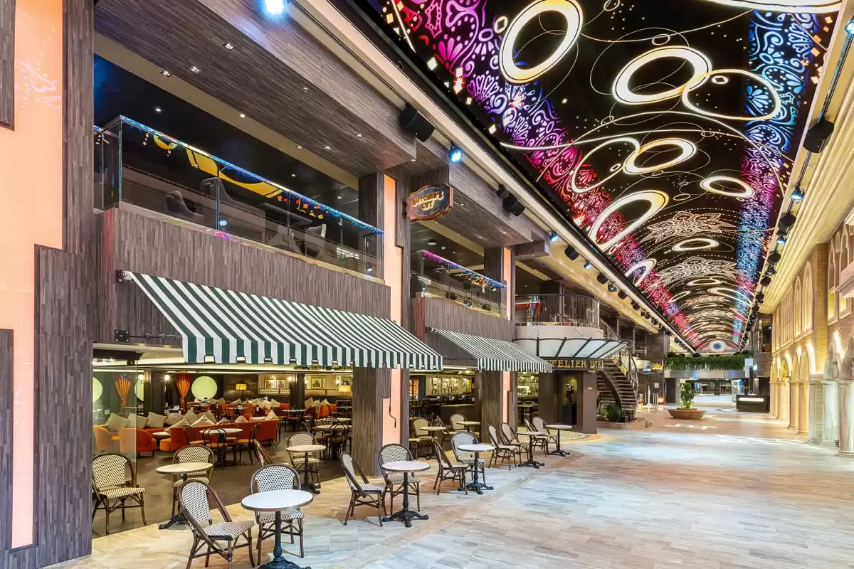 Il MSC Virtuosa :  cabine 8