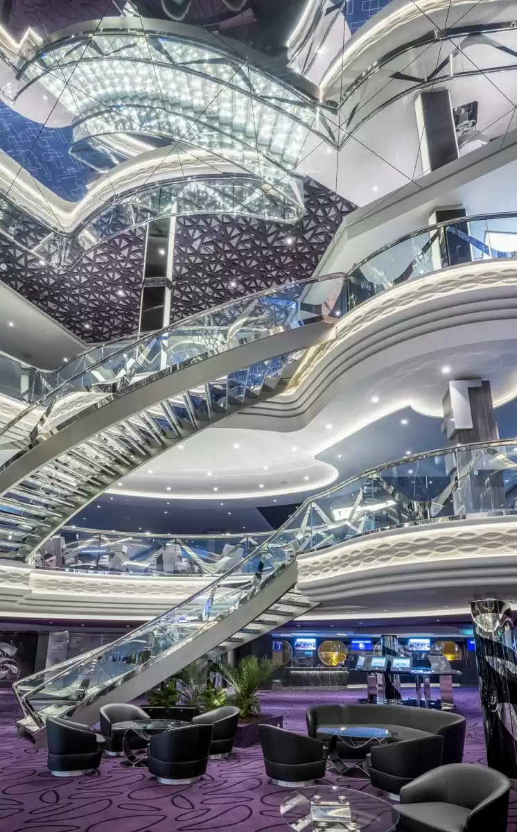 Il MSC Virtuosa :  cabine 45