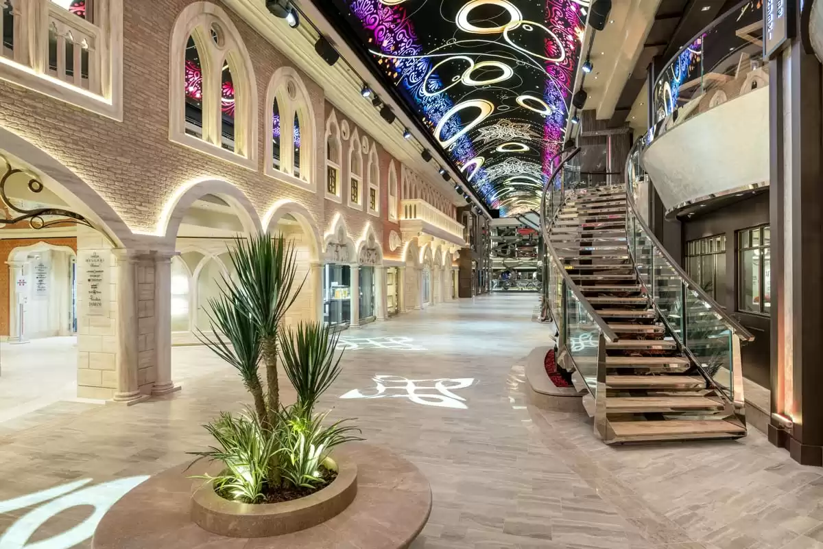 Il MSC Virtuosa :  cabine 46