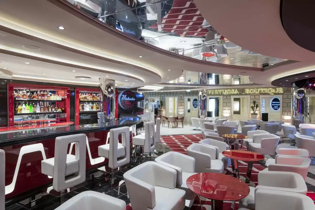 Il MSC Virtuosa :  cabine 57