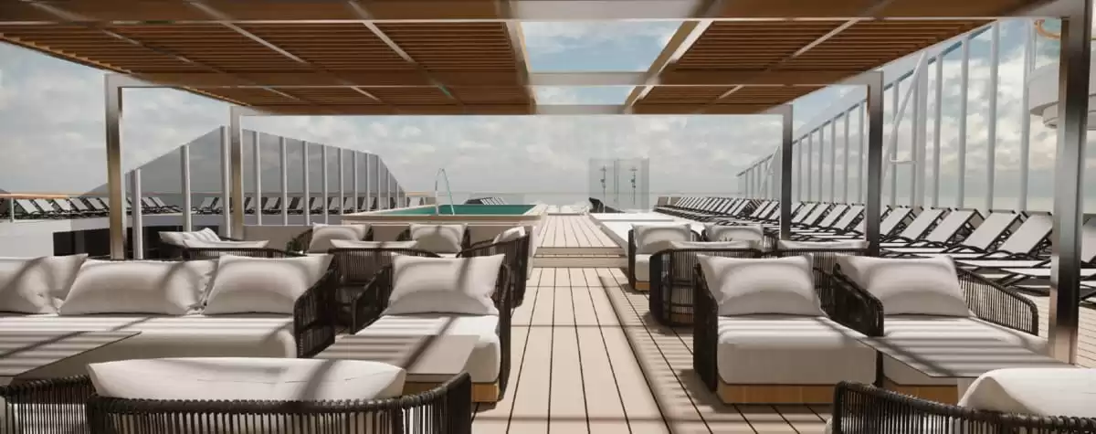 Il MSC World Europa :  cabine 0