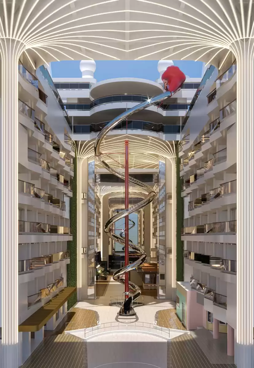 Il MSC World Europa :  cabine 3