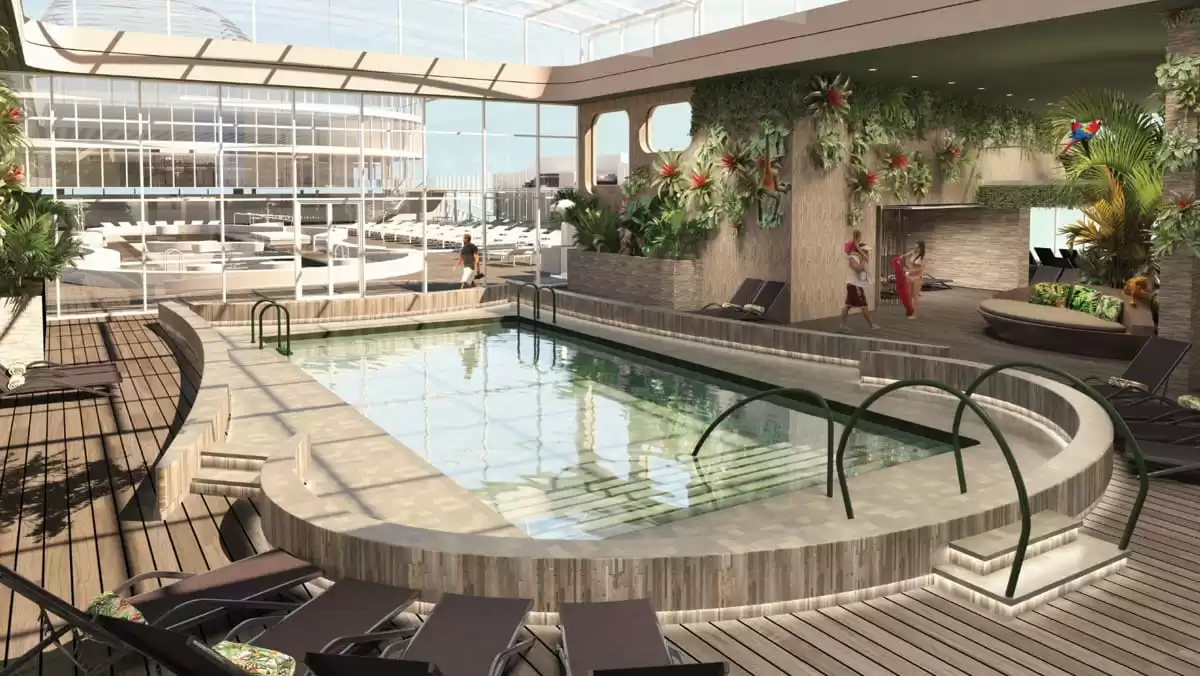 Il MSC World Europa :  cabine 6