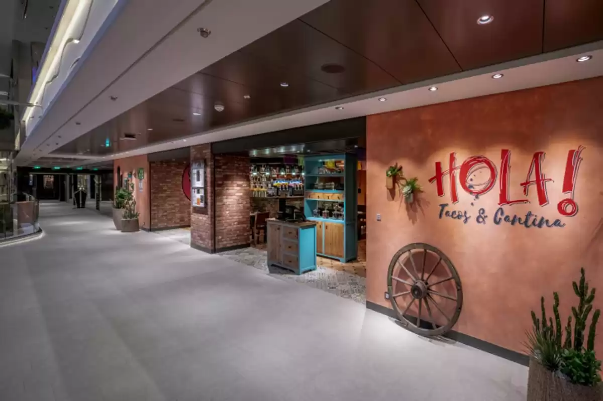 Il MSC World Europa :  cabine 44