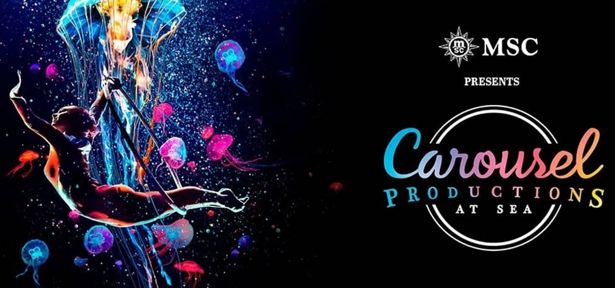 2- CAROUSEL PRODUCTIONS @ SEA <br> SPETTACOLI AD ALTA CARICA
