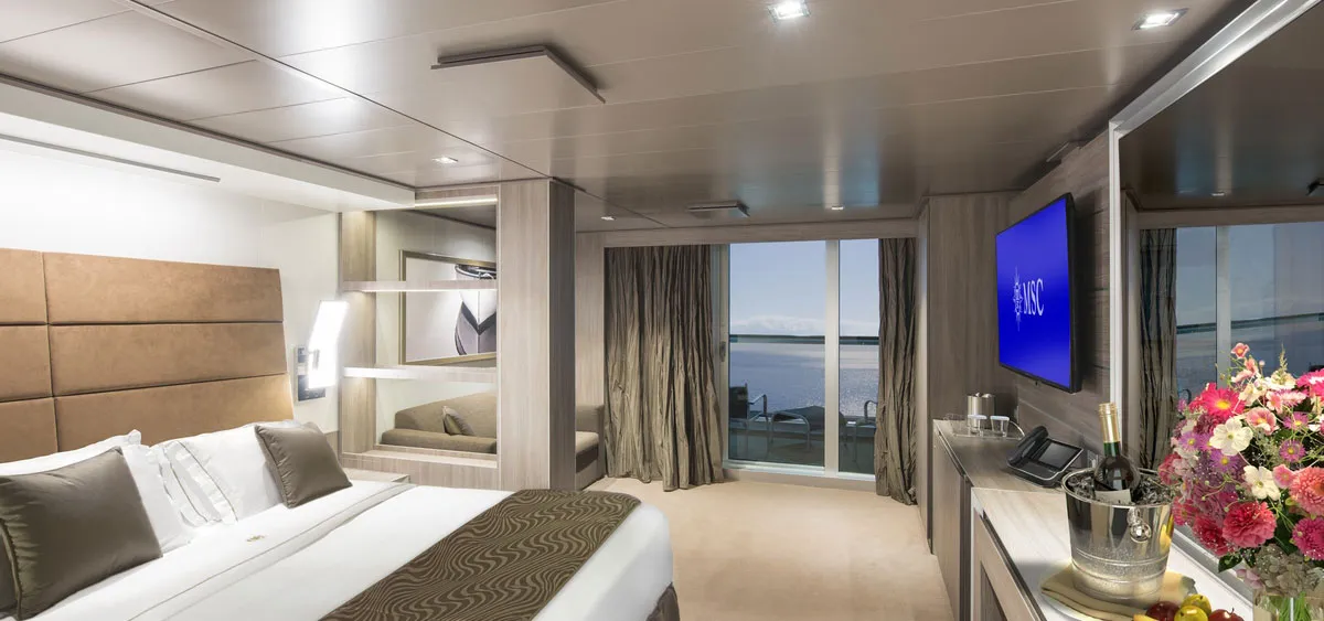 8-MSC YACHT CLUB <br> IL COMPLESSO ESCLUSIVO DELLA MSC SEASIDE