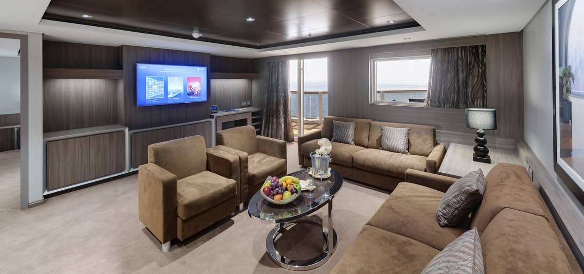 5- IL MSC YACHT CLUB <br> UN RIFUGIO DI TRANQUILLITÀ A PRUA