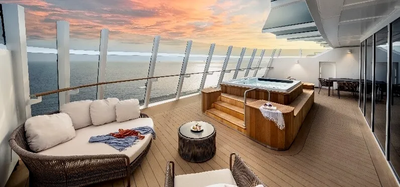5- IL MSC YACHT CLUB <br> SOGGIORNI PREMIUM, ATMOSFERA ESCLUSIVA