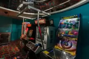 Salle de jeux vidéo