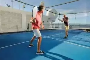 Court paddle-tennis