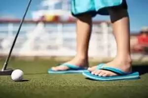 Parcours de mini golf Princess