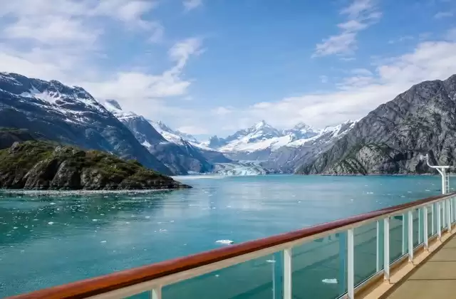 Dal ponte a Glacier Bay