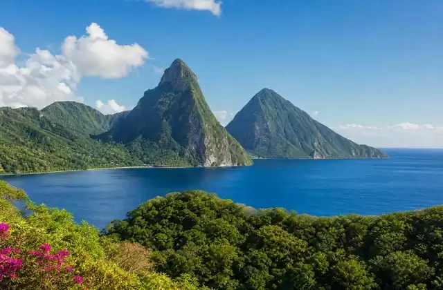 I Pitons a Santa Lucia