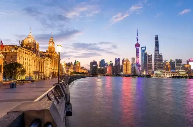 Il Bund a Shanghai