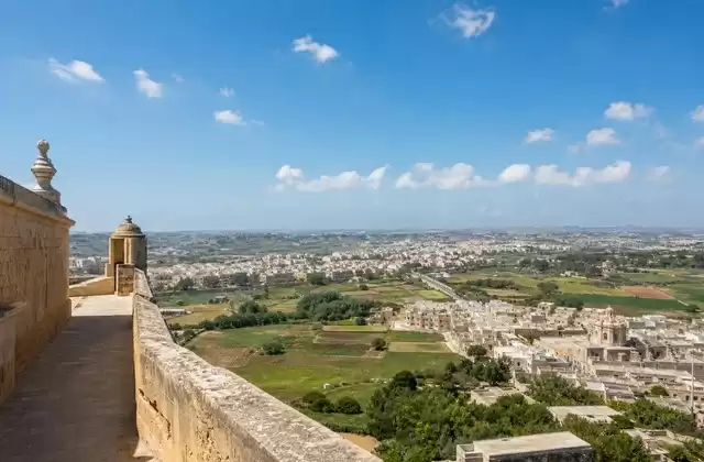 Dalle mura di Mdina