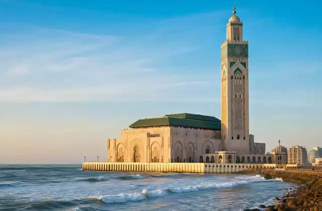 Dalla moschea di Hassan II