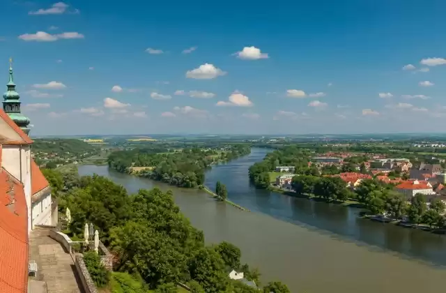 Dal castello di Mělník