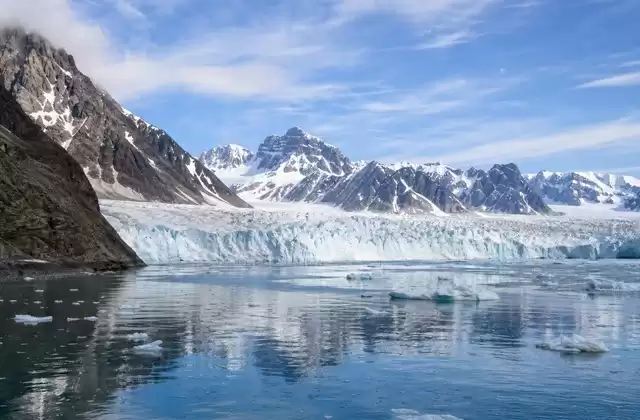 Di fronte ai ghiacciai del Kongsfjord