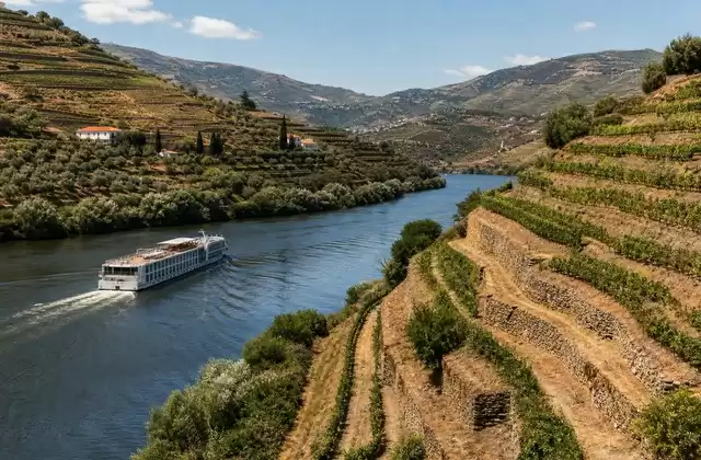 La navigazione nella valle viticola