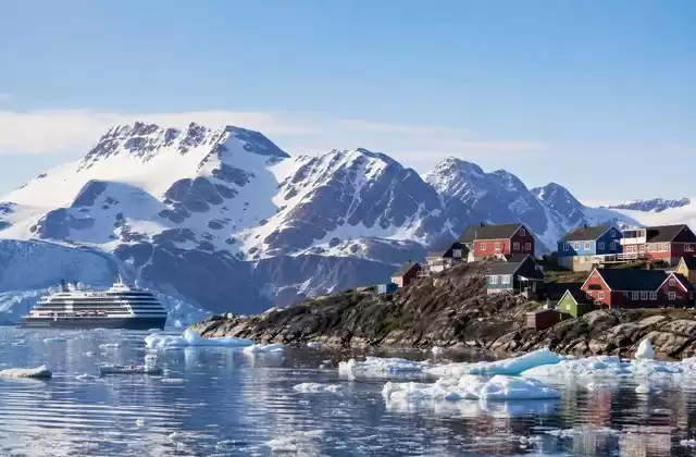 Combinare Groenlandia, Islanda, Svalbard o Canada artico