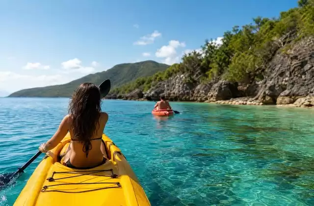 Kayak nella baia