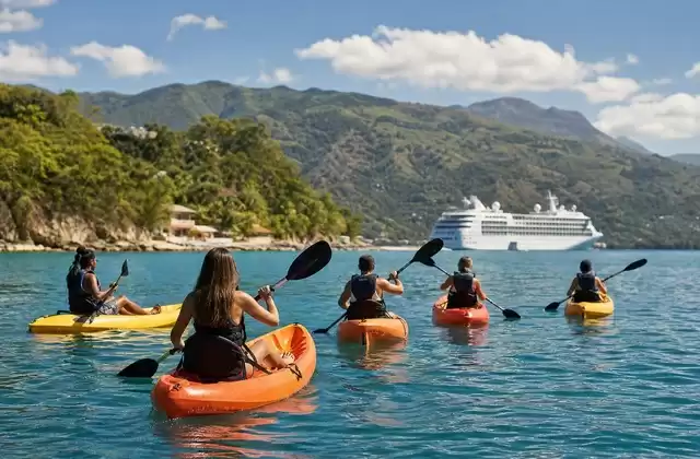 Kayak nella baia