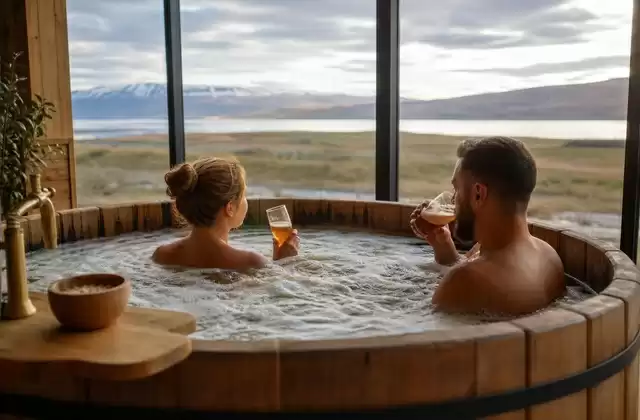 Bagno di birra al Beer Spa