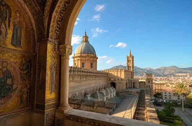 La cattedrale e il Palazzo dei Normanni