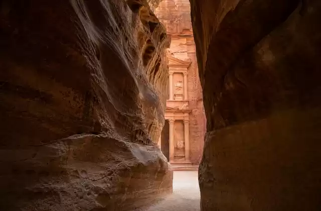 Siq di Petra