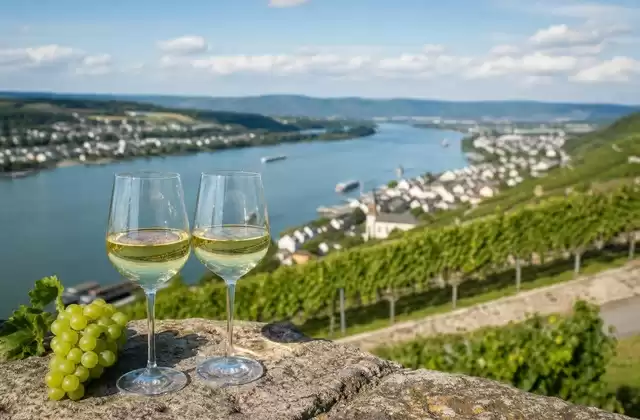Degustazione di Riesling a Rüdesheim
