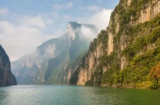 Attraversare la gola di Wu