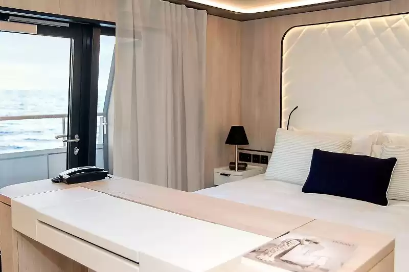 Cabina Prestige Alizés con balcone