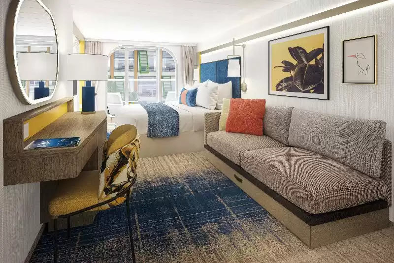 Cabina con balcone vista su Central Park