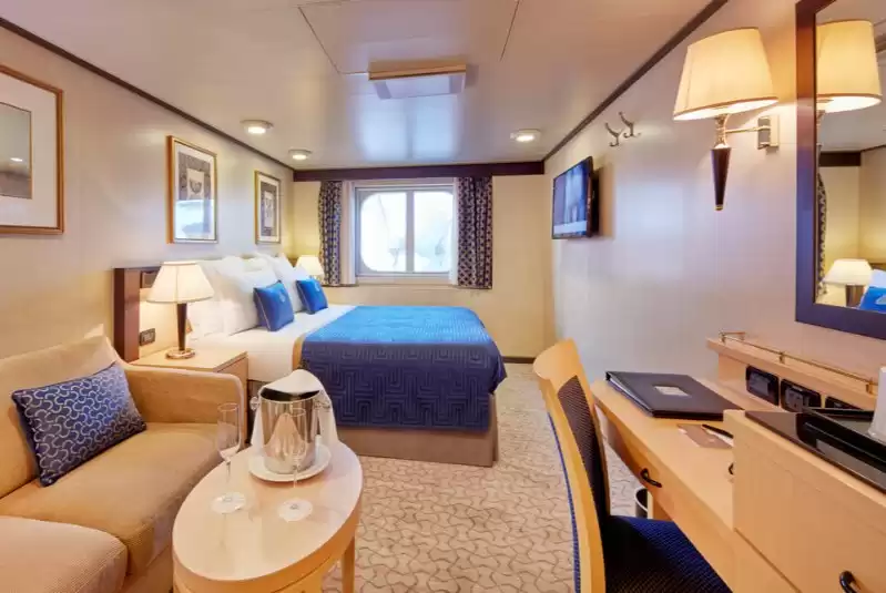 Cabina Britannia Vista esterna ostruita