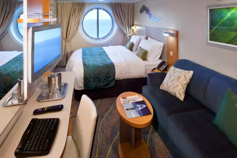 Cabina con vista sul mare