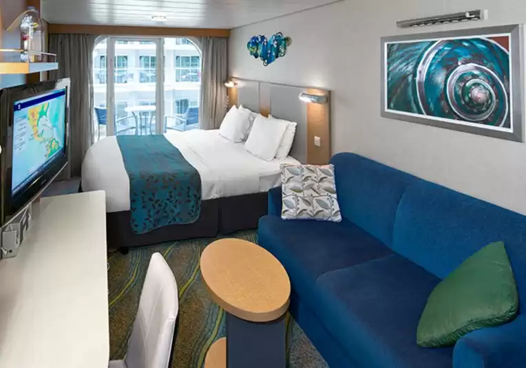 Cabina con vista su Boardwalk e balcone
