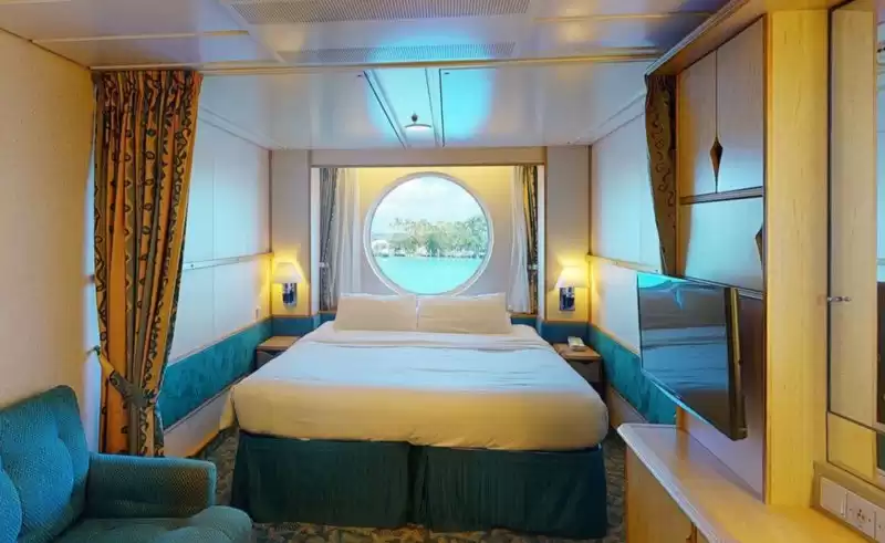 Cabina con vista sul mare