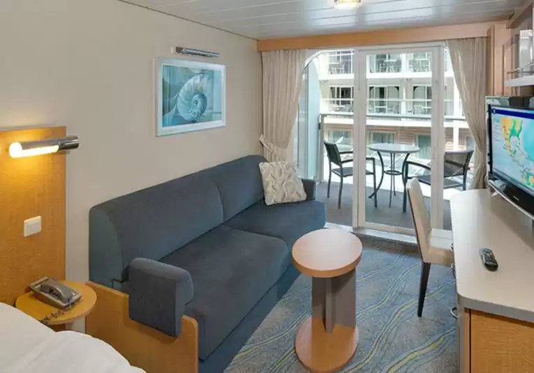 Cabina con vista su Central Park e balcone