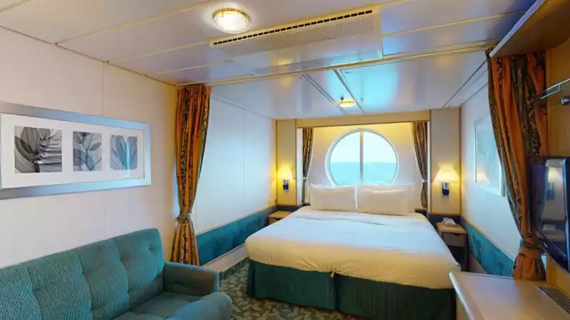 Cabina con vista sul mare