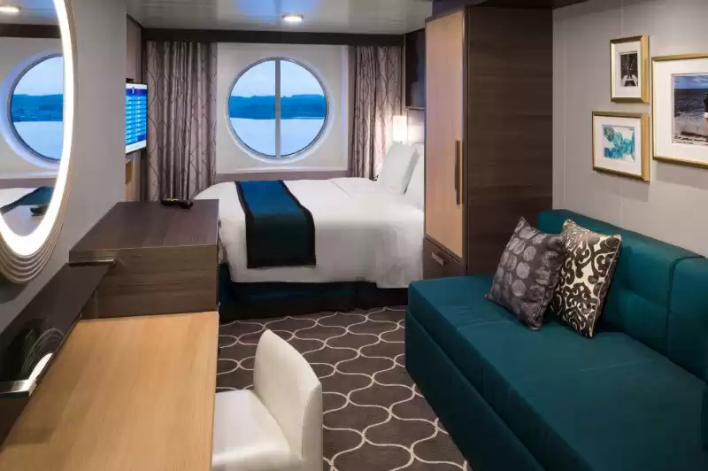 Cabina con vista sul mare