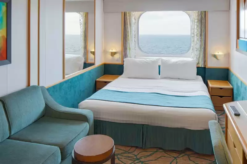 Cabina con vista sul mare