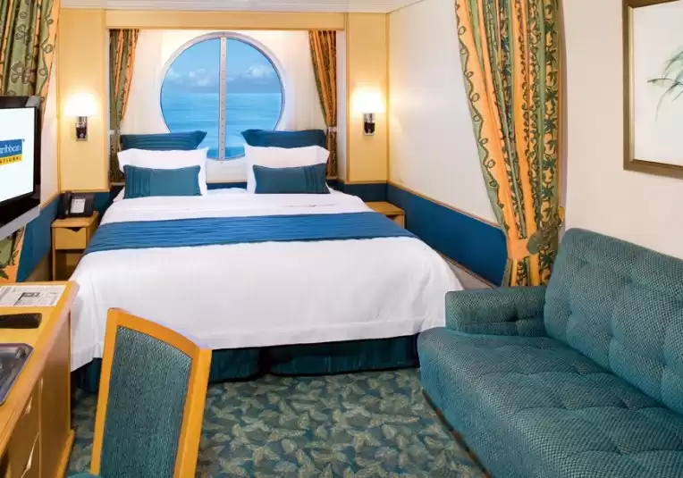 Cabina con vista sul mare